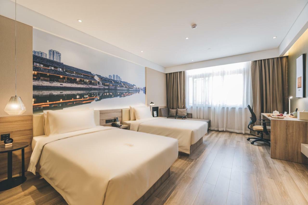 Atour Hotel Haining Leather City South Gate Eksteriør bilde
